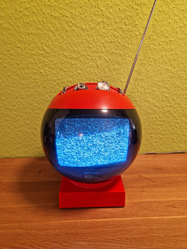 Jvc nivico kugel fernseher - kugel, rot