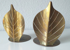 Buchstützen Art Deco Messing