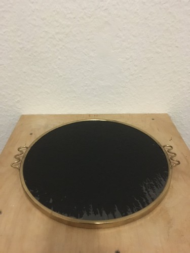 Vintage tablett servierplatte - vintage, tablett/