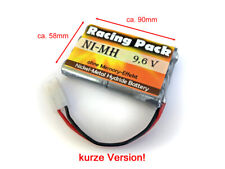 RC-Pack Racing Akku 9,6V 1400mAh Tamiya L4x2 NiMH Modellbau für Carson Nikko usw