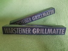 2x Grillmatte Warsteiner grillen garen OVP Kohle Gas Lavastein