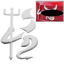 Auto Aufkleber 3D CHROM Teufel