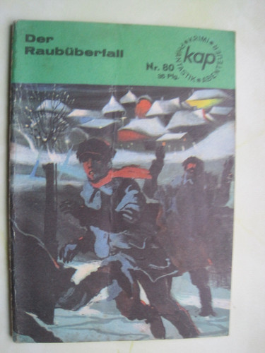 Ddr krimiheft kap nummer - kap,