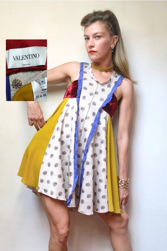 Valentino kleid seide - kleid, samt