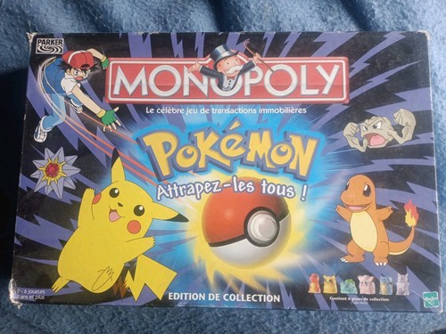 Pokemon hasbro 2000 monopoly - 2000,