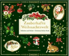 Stickerbuch - Zauberhafte Weihnachtswelt - Etiketten und Sticker: Zum Dekorieren