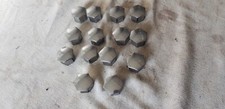 14 x Radschraubenkappen 17mm Chrom 