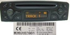 W203 Radio Mercedes Audio 10 CD BE6021 Original C-Klasse Becker Autoradio S203