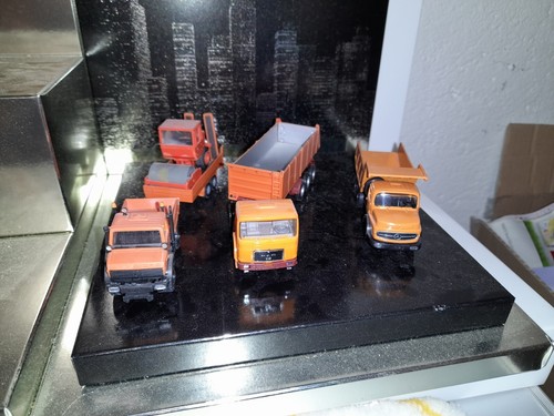 Herpa baufahrzeuge 3er set - herpa, "baufahrzeuge