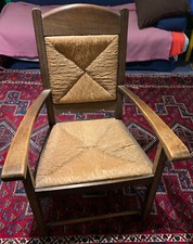 Worpsweder Künstlerkolonie Stuhl Armlehnstuhl gute100 J. alt original Hochlehner