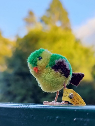 Steiff grünspecht vintage - steiff,