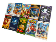 VHS Kinderfilme Sammlung – Disney, Casper, Pixar – 10 Videokassetten