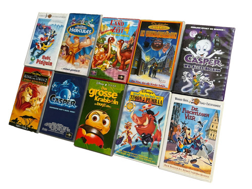 Vhs kinderfilme sammlung - kinderfilme, –