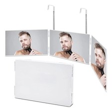 Glas Hang Spiegel mit Licht
