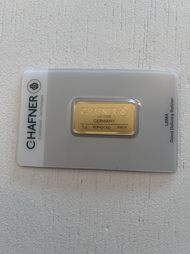 Goldbarren 999 gold - goldbarren, 5g