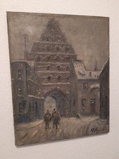 altes Gemälde - Semlower Tor