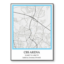 Coventry City Poster, CBS