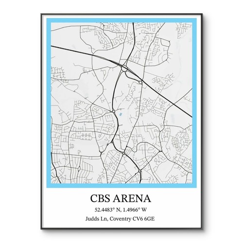Coventry city poster cbs - coventry, poster,