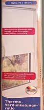 Thermo-Verdunkelungsrollo Rollo mit Seitenzuggetriebe