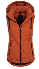 Damen Weste Steppweste Damenweste Outdoor Kapuzenweste Jacke New View L70020FC01