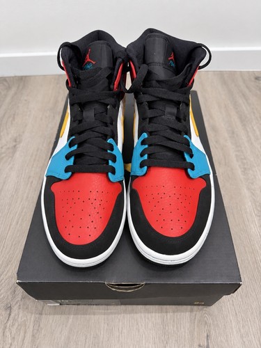 Air jordan mid multi color - jordan, multi-color