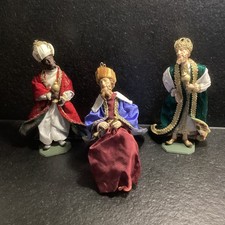 Krippenfiguren Fa.Lang sel.Erben heilige Drei Könige Oberammergau