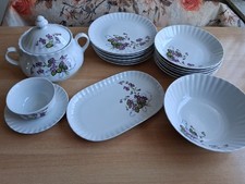 16-tlg. Essservice, Vintage