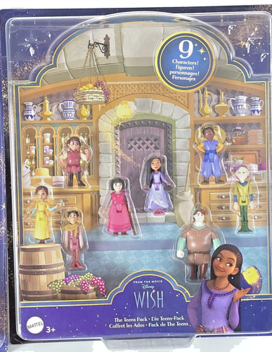 Disney wish minipuppen set - minipuppen,