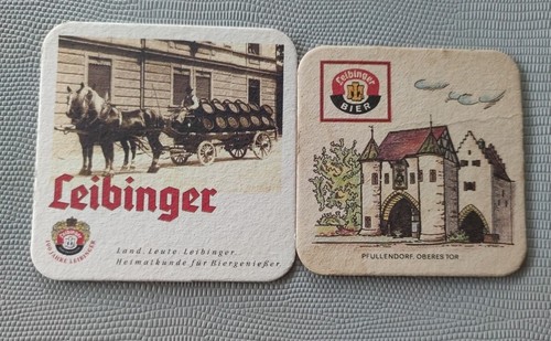 Alte bierdeckel leibinger - 2,