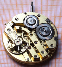 Älteres Taschenuhrwerk Zylinder gebraucht defekt D= 42 mm für Teile LG43