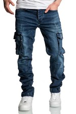 Herren Cargo Jeans Regular