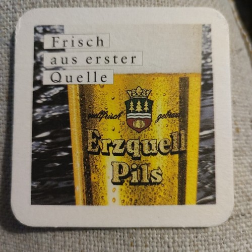 Schöner bierdeckel erzquell - schöner,