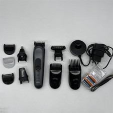 Braun 7 All-in-One, 10-in-1 Herren-Trimmer, Elektrischer Bartschneider für Männe