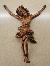 Antiker dekorativer fein geschnitzter Corpus Christi !