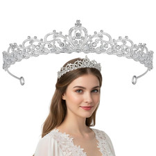 Diadem silber strahlende - silber,,