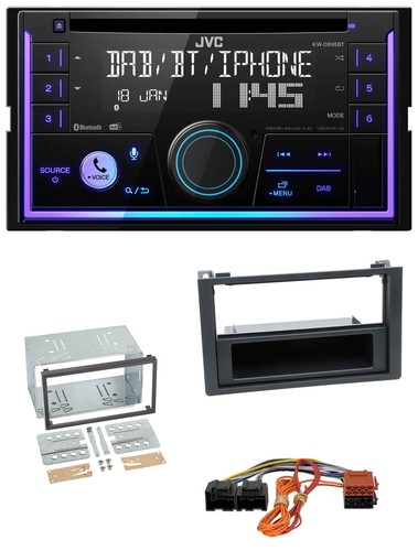 Jvc mp3 usb 2din - 2din, dab