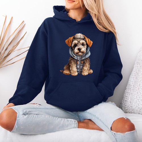 Dog hoodie damen - dog,