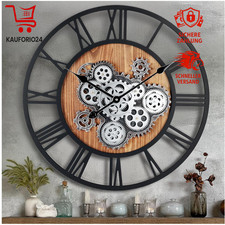 Vintage Wanduhr 57cm mit