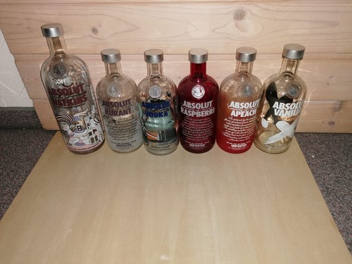 Absolut vodka flaschen leer - vodka,