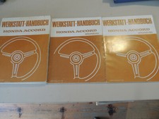 .  Werkstatthandbuch Honda Accord SJ 1. Generation 1978-1981