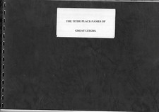 Tithe Place-names of Great