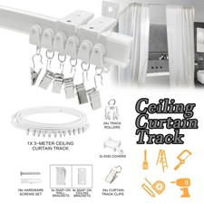 Decken Vorhangschiene Fenster Tange Vorhang Bahn Gardinenschiene Fenster Schiene