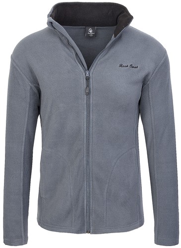 Rock creek herren fleecejacke - rock,