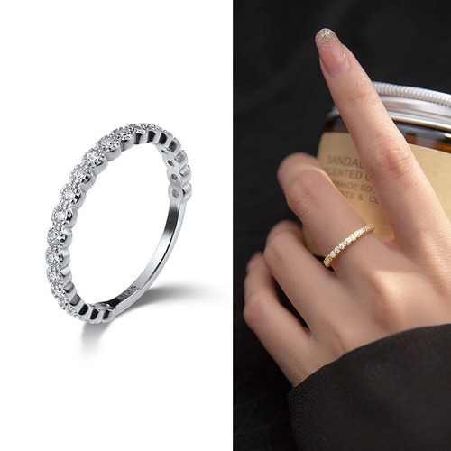 Schmaler damen ring mit - schmaler,