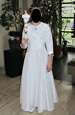 elegantes Kommunionkleid mit Bolero Jäckchen, Gr. 10 (134/140/146)