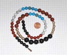 Kette Steinschmuck Bunte