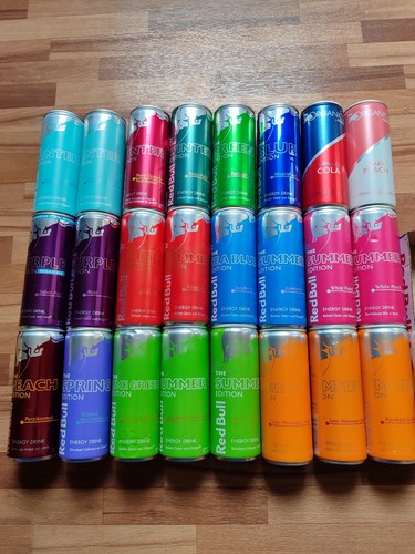 Red bull dosen sammlung - sammlung, cans