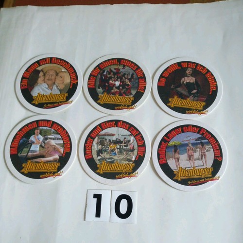 Stück bierdeckel - 6,