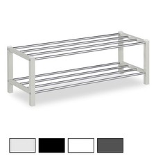 Schuhregal mit 2 Ablagen