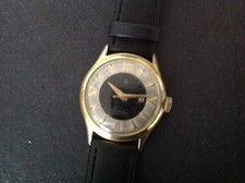 Vintage Fritz Burger Automatic Armbanduhr Datum vergoldet Cal. Durowe 1162~ 1958